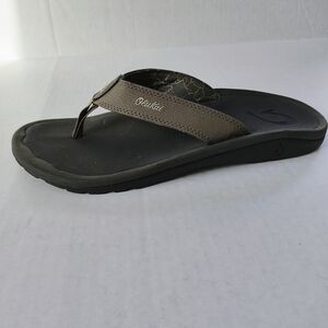 OluKai Ohana Men's Tan Thong Flip Flop Sandals Sz 11